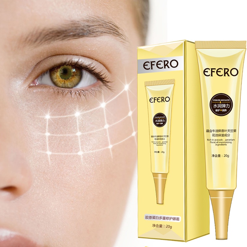 Efero Eye Cream/Perawatan Kulit Mata/Anti Aging Anti Kerut Menghilangkan Lingkaran Hitam Mata