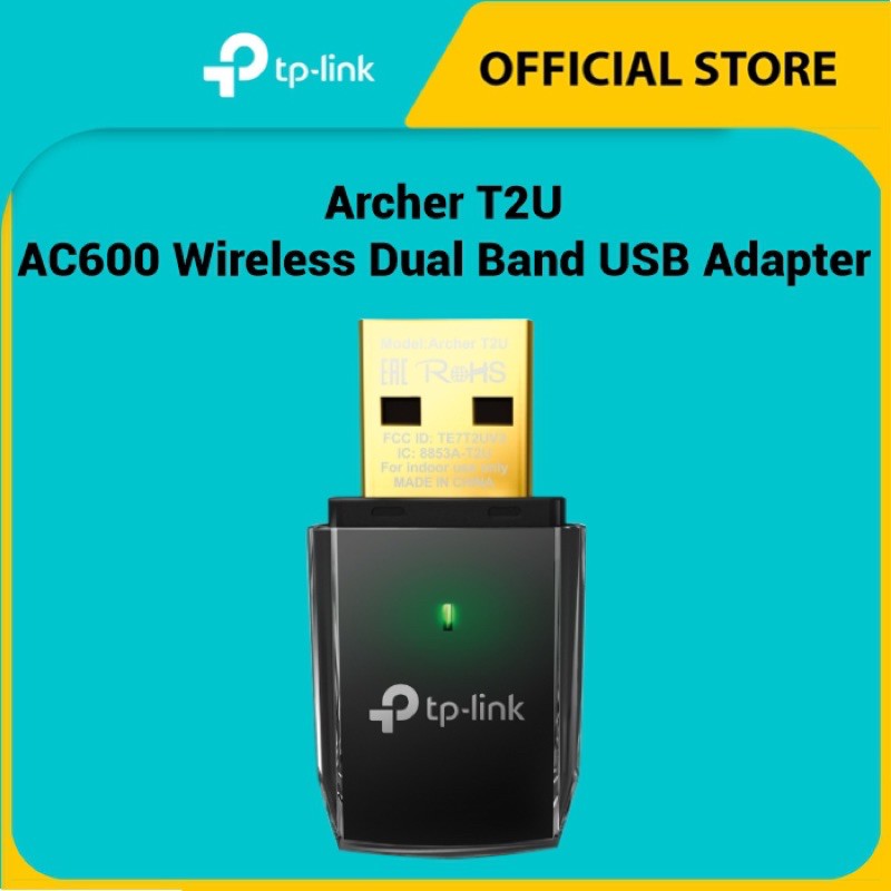 TPLINK AC600 Wireless Dual Band USB Adapter ARCHER T2U