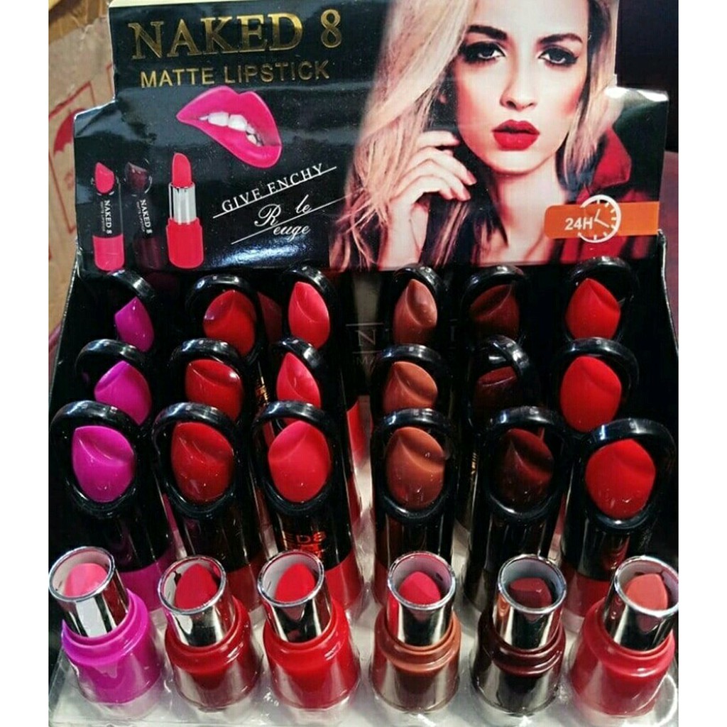 lipstick Naked 8 matte 24 Hour lipsick LIPS