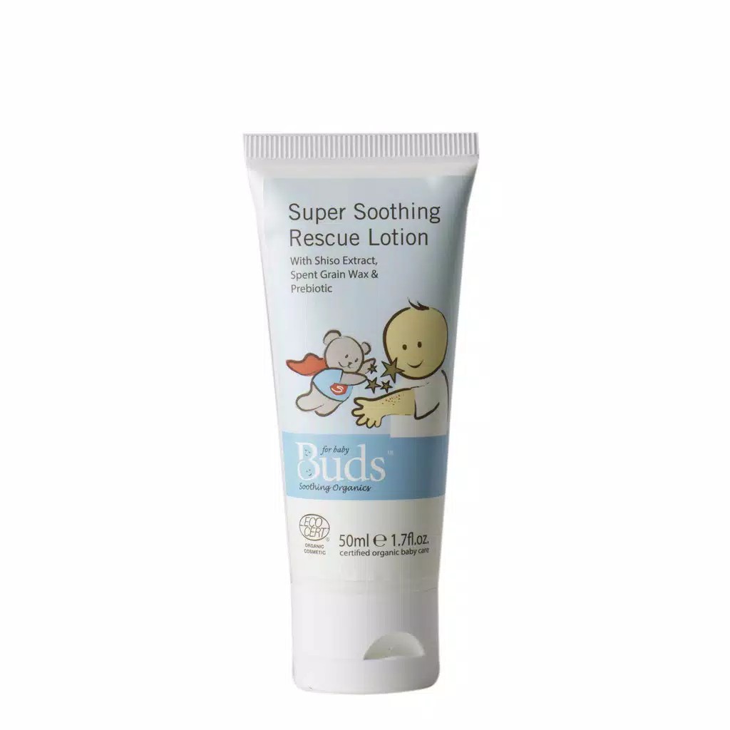 Buds Super Soothing Rescue Lotion 50ml (Lotion Eczema Organik)