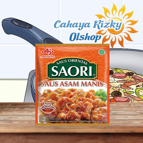 

Saori Sachet Saus Asam Manis Sauri 1Sachet