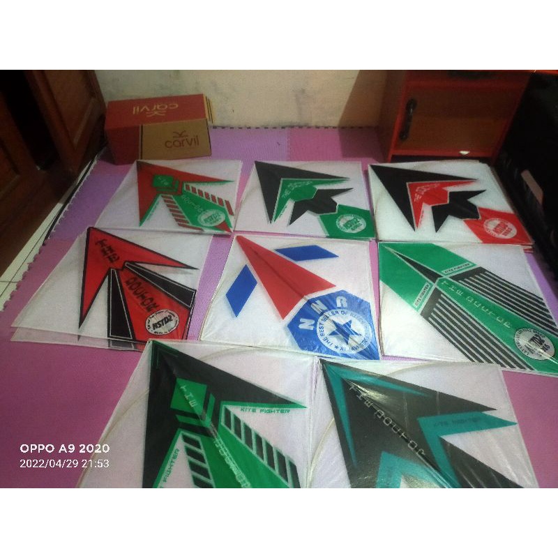 layangan sukhoi super isi 100 (NSTD)