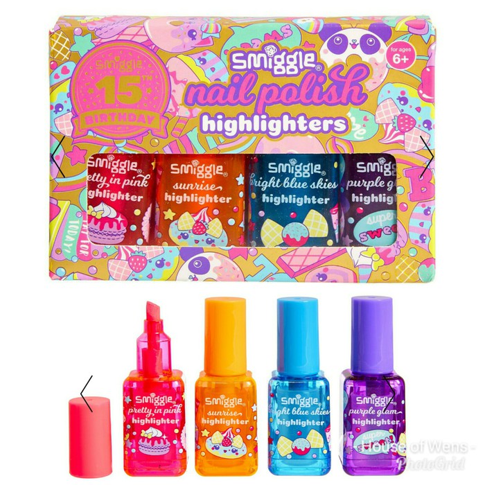 

Highlighter - Stabilo Pulpen - Stabilo Warna Warni Smiggle 15Th Birthday Nail Polish Highlighters -