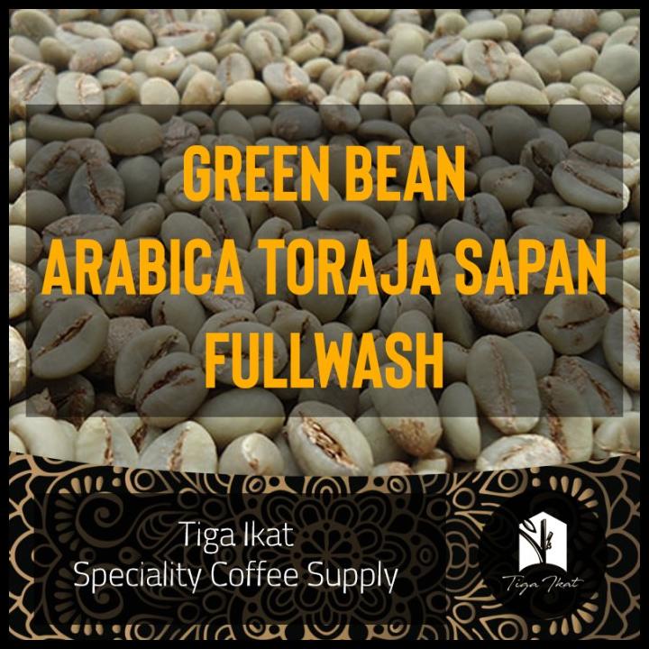 

Green Bean Arabica Toraja Sapan Fullwash 1 Kg - Biji Kopi Mentah