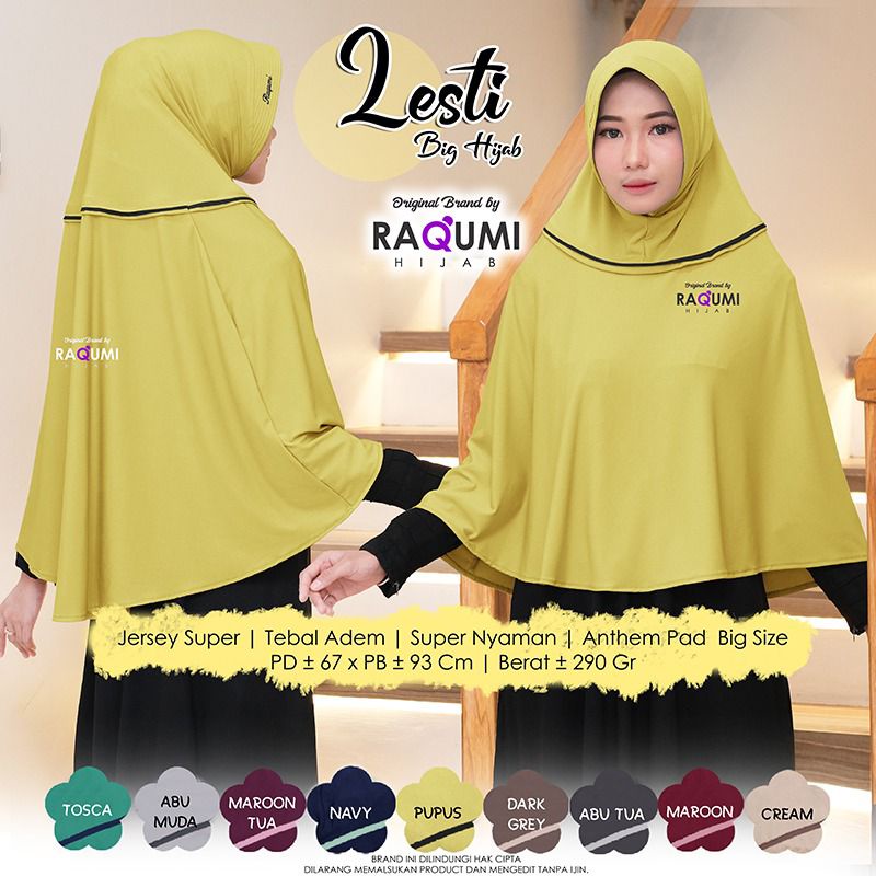 Lesti Big Hijab Original Raqumi Hijab