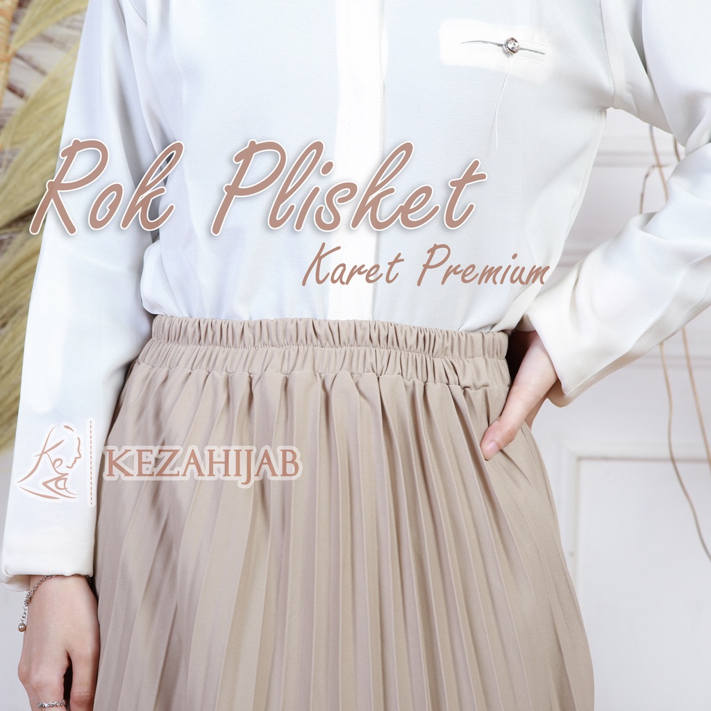 [PART 2]ROK PLISKET PREMIUM/ROK ANTI NERAWANG/MAYUNG 256 By KEZAHIJAB