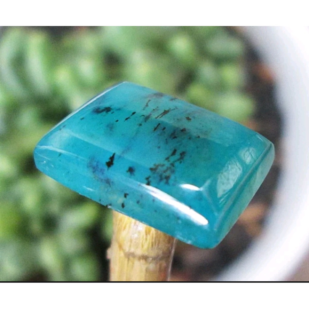 BACAN DOKO batu akik natural bacan doko gulau relaxa super kristal size 15mm