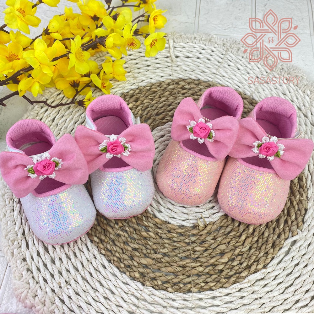 mandirishoestore-SEPATU BAYI PITA ANAK PEREMPUAN 0-12 BULAN XPY02