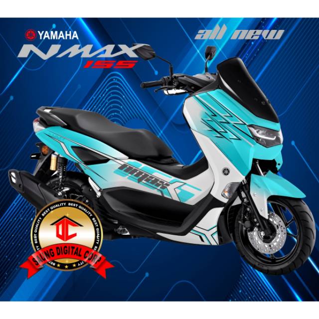 Sticker decal full body yamaha nmax new 2020 tosca putih550