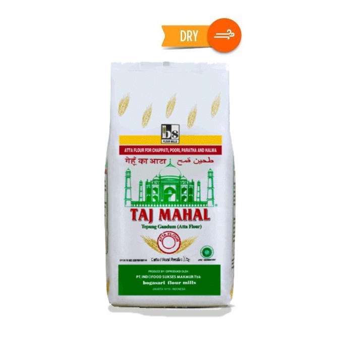 

Taj Mahal Tepung Gandum Utuh Halus / Fine Whole Wheat Flour 2 Kg