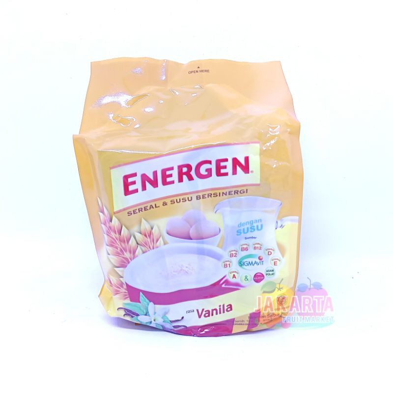 

(SEREAL) ENERGEN VANILLA POUCH 320GR