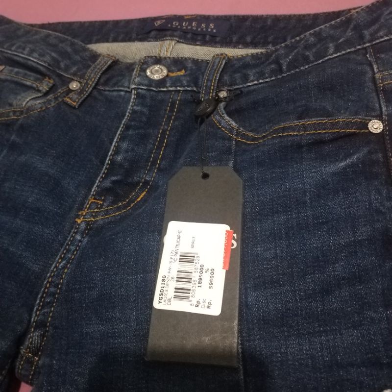 Celana panjang jeans Guess Original