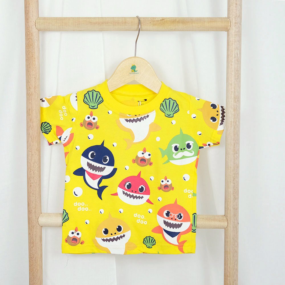 

Pop Kidswear Baby Shark Tee - Yellow / Kaos Anak Babyshark Kuning Print