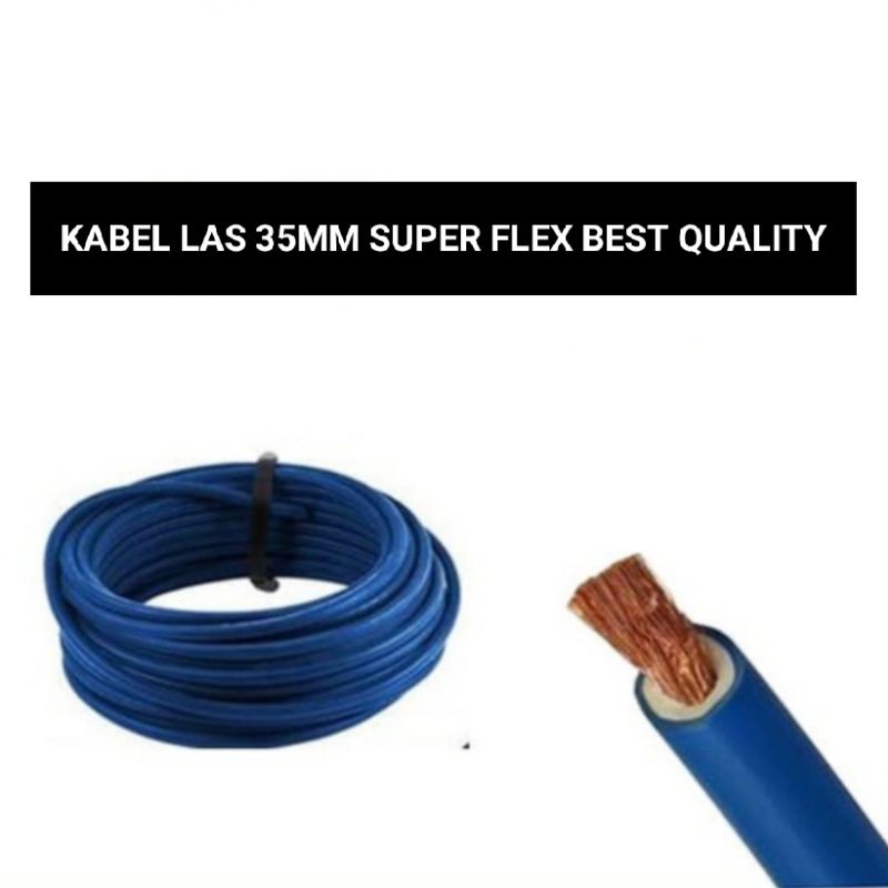 KABEL LAS 35MM MULTIFLEX 100% COOPER / TEMBAGA BEST QUALITY