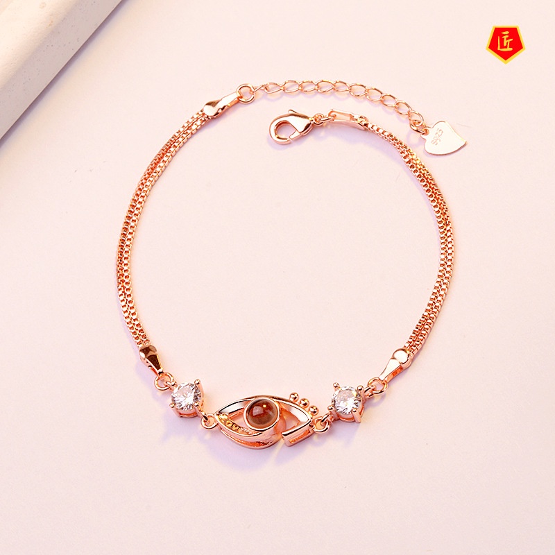 [Ready Stock]Women's Creative 925 Silver Bracelet