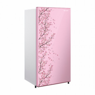 SHARP SJ N 192 D SP / SAKURA PINK KULKAS LEMARI ES 1 PINTU 184 LITER / SJN192DSP