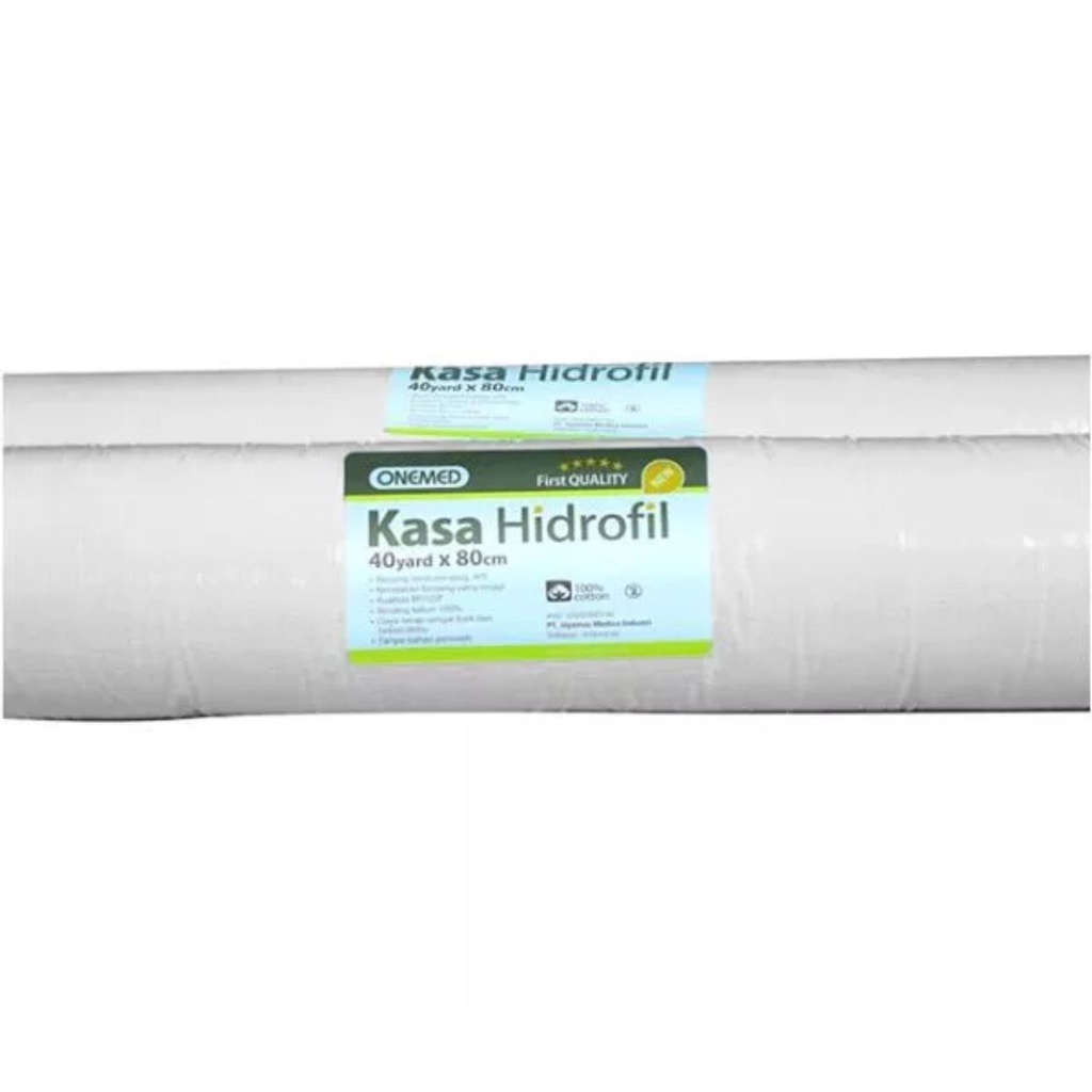 KASA HYDROFIL 40 YARD X 80CM ONEMED KASA ROL HIDROFIL