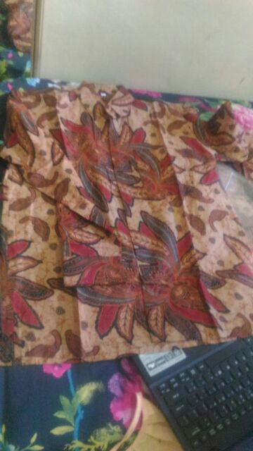 Kemeja Batik Pria (distro Batik)  Berkelas M L Xl
