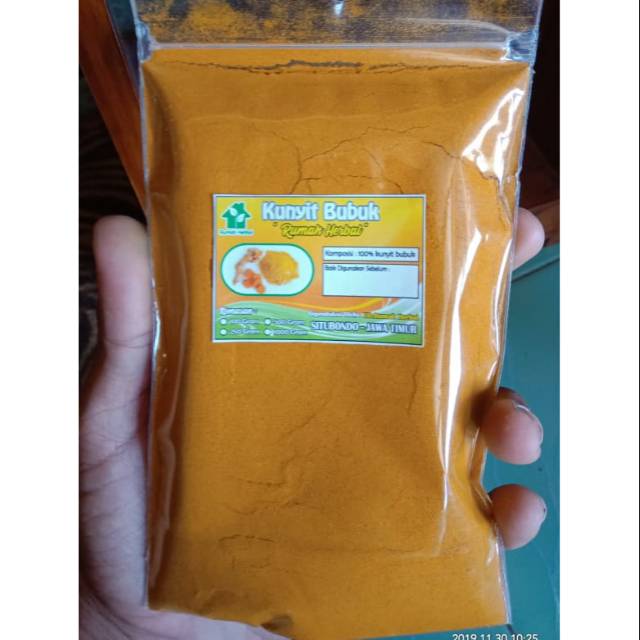 

Serbuk/bubuk kunyit 100gram