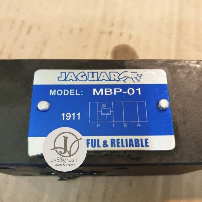 MBP 01 - Relief Valve Jaguar Hydraulic Hidrolik