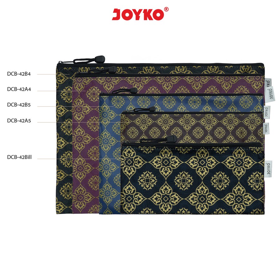 

Document Bag Tas Dokumen Joyko DCB-42 Bill A5 B5 A4 B4 Batik