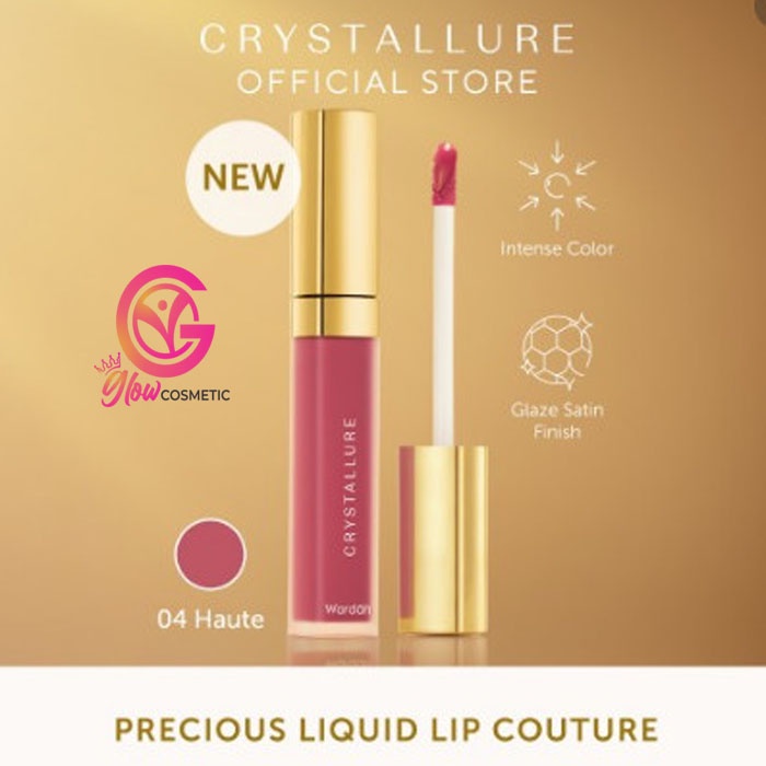 CRYSTALLURE PRECIOUS RANGKAIAN MAKE UP HALAL DENGAN EMAS