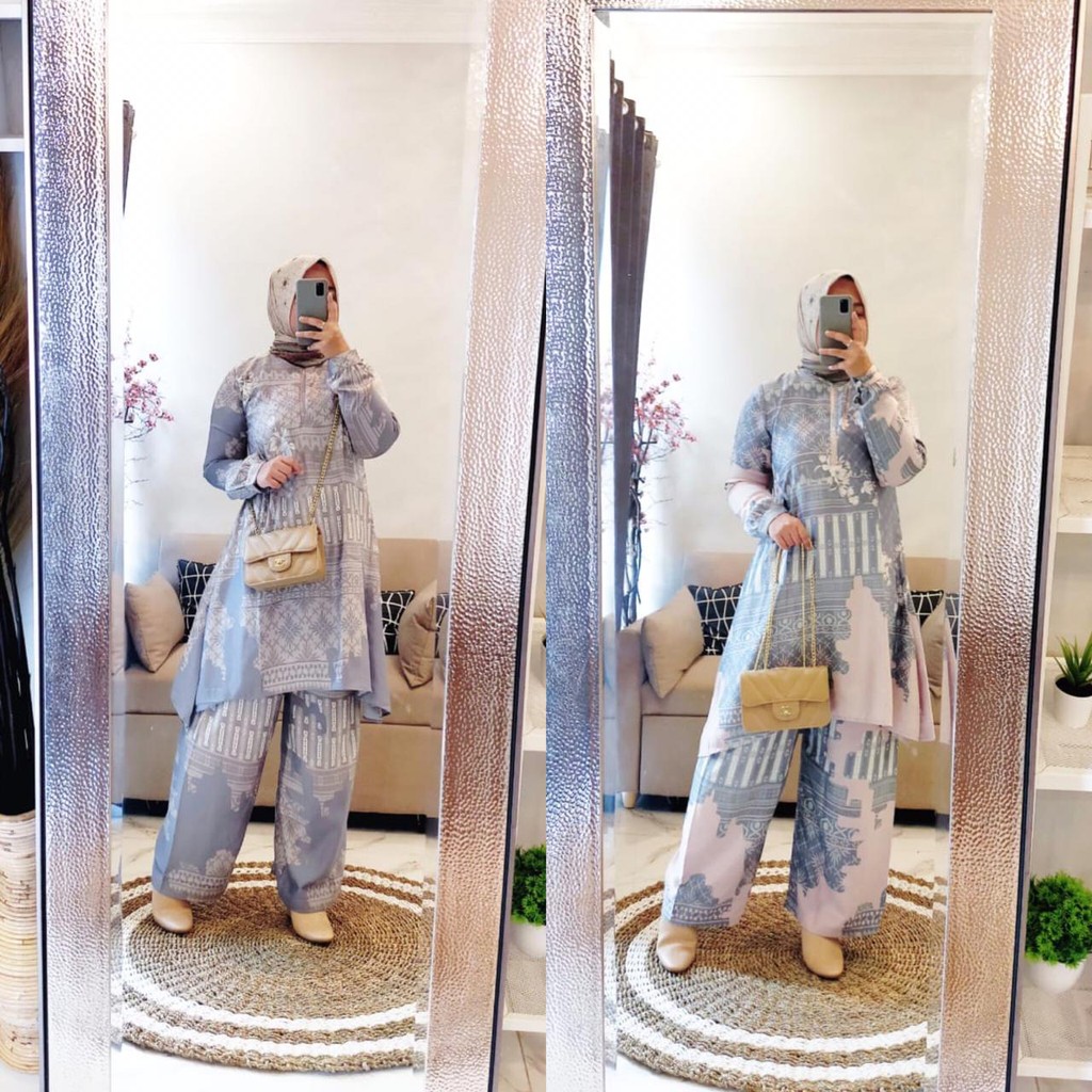 Dior set - mimimumu - Setelan baju - Setelan modern - Set motif