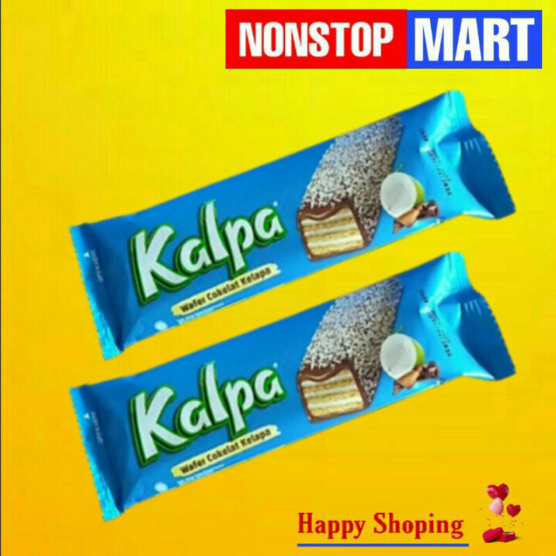 

ECER KALPA Wafer coklat kelapa 24gr/pcs