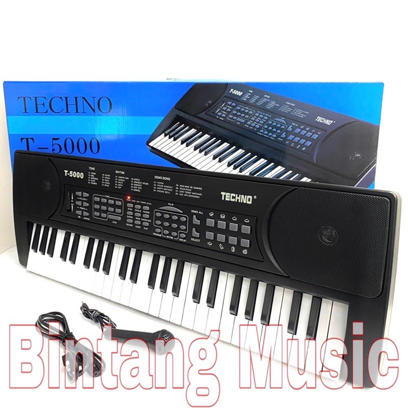 keyboard techno T5000 piano Techno T 5000