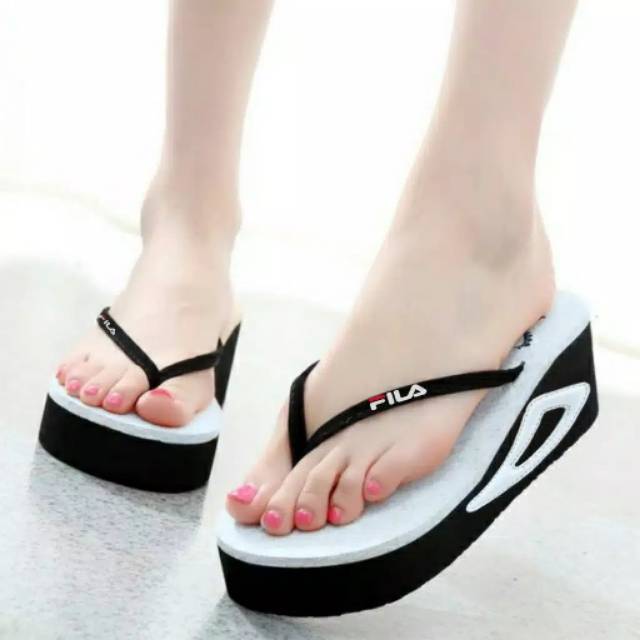 SANDAL WEDGES CRATURE WANITA CANTIK