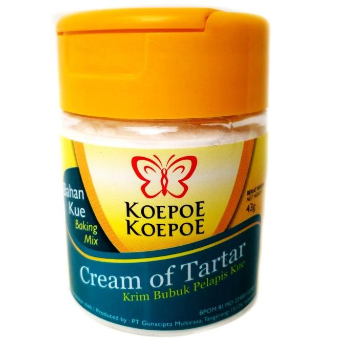 

#####] CREAM OF TARTAR KOEPOE 43GR