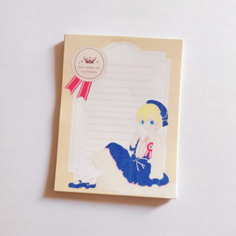 

Memo Notes Athanasia Who Made Me A Princess