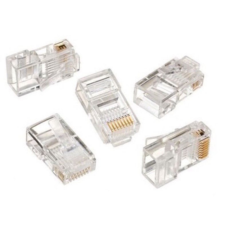 Konektor RJ 45 Kabel Lan Internet 8 Pin