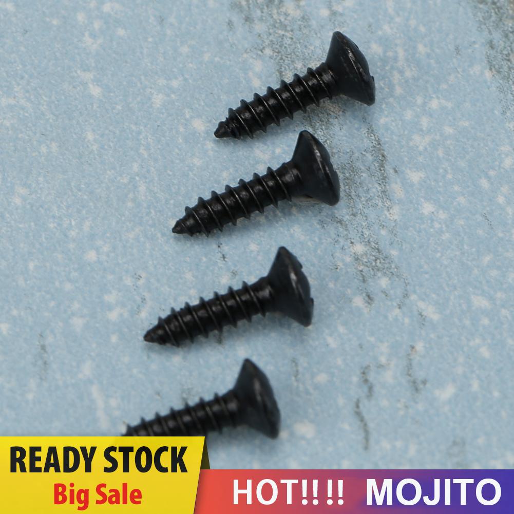 MOJITO 50pcs Acoustic Guitar Electric Guitar Guard Screw Electric Bass Panel Screw