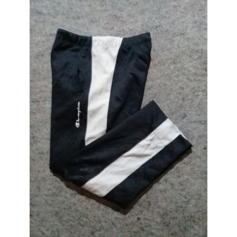 preloved celana training trackpants champion celana pinggang karet thrift second original