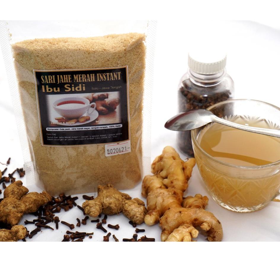 

[KODE PRODUK FWII95582] SARI JAHE MERAH INSTANT IBU SIDI MINUMAN HERBAL KHAS SOLO