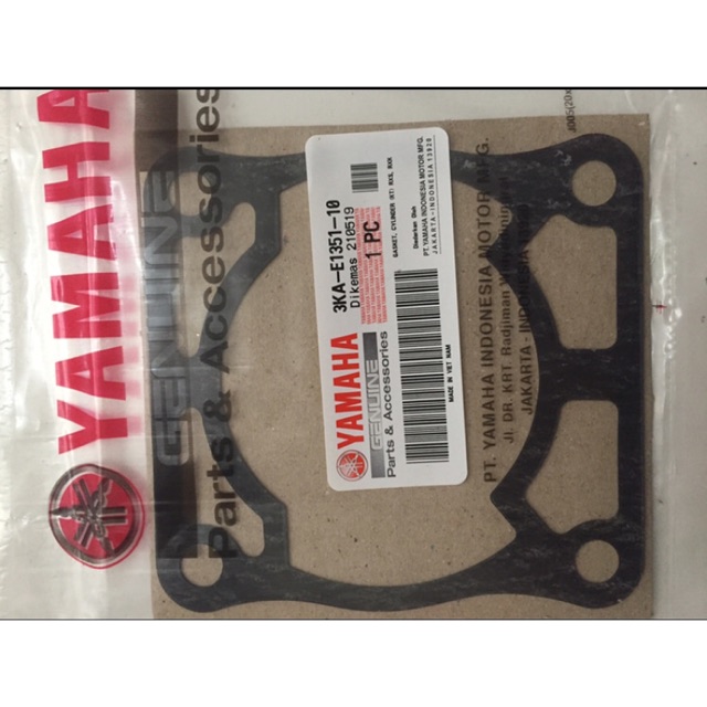 PAKING BLOK BAWAH RX KING RXK RX K ASLI ORI YAMAHA 3KA E1351 10