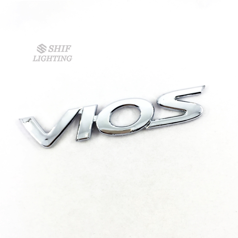 1pc Stiker Emblem Logo Vios Bahan Abs Untuk Dekorasi Mobil Toyota