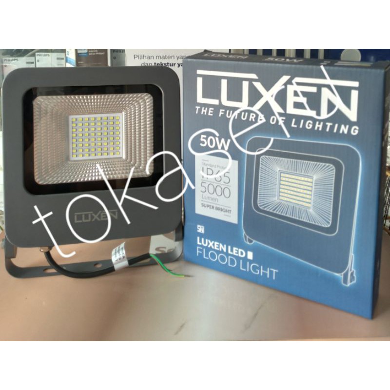 LUXEN LED floodlights 50 watt lampu sorot tembak Luxen