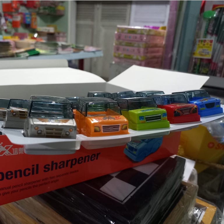 

RAUTAN KARAKTER MOBIL / PENCIL SHARPENER / RAUTAN MOBIL
