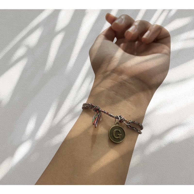 Gelang sangadatu Inisial Adjustable