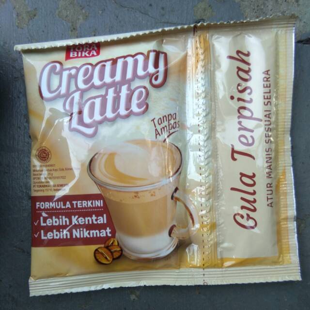 

Kopi Torabika Creamy Latte 1 sachet