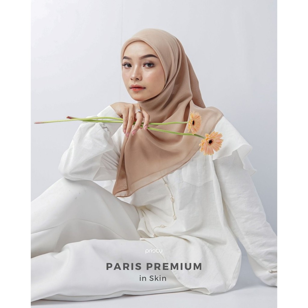 Paris Premium | Hijab Segiempat Premium-Skin