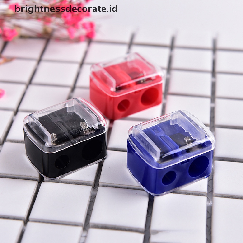 Rautan Pensil Alisbibireyeliner 2 Lubang Presisi Untuk Makeupkosmetik Wanita