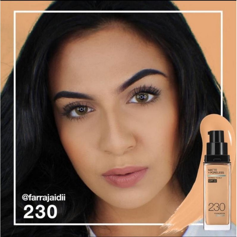 MAYBELLINE FIT ME FOUNDATION 230 NATURAL BUFF SACHET 5ML