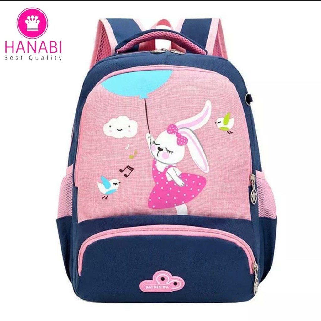 HANABI - TAS RANSEL anak sekolah ANIMALS  tas murmer terbaru