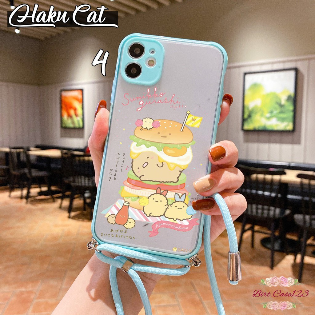 Softcase Slingcase Lanyard Choice HAKU CAT Samsung J2 Grand J4+ J5 J6+ J7 A01 Core Pro Prime BC3118