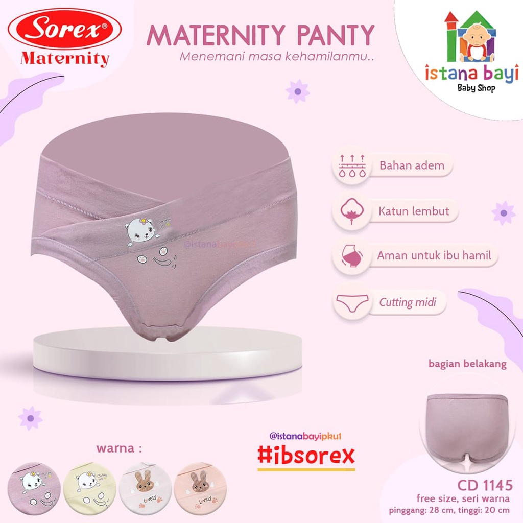 Sorex Maternity Pants CD 1145-51127 - Celana Dalam Hamil