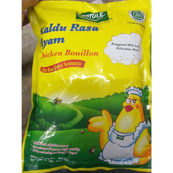 

TOTOLE AYAM 454gr bumbu penyedap kaldu HALAL granulated