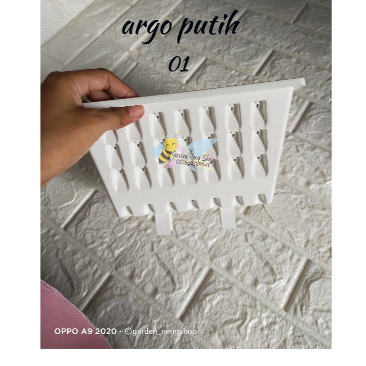 Pot Dinding Argo 01 PUTIH 21 22 Cm Pot Plastik Bunga Putih Pot Dinding Argo 01 PUTIH 21 22 Cm Pot Plastik Bunga Putih